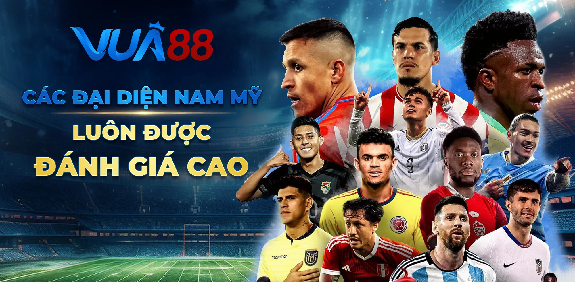 các đại diện ban mỹ luôn được đánh giá cao ở World cup 2026