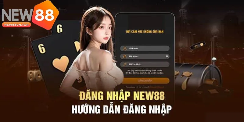 Đăng nhập New88 cần cung cấp thông tin và xác nhận 